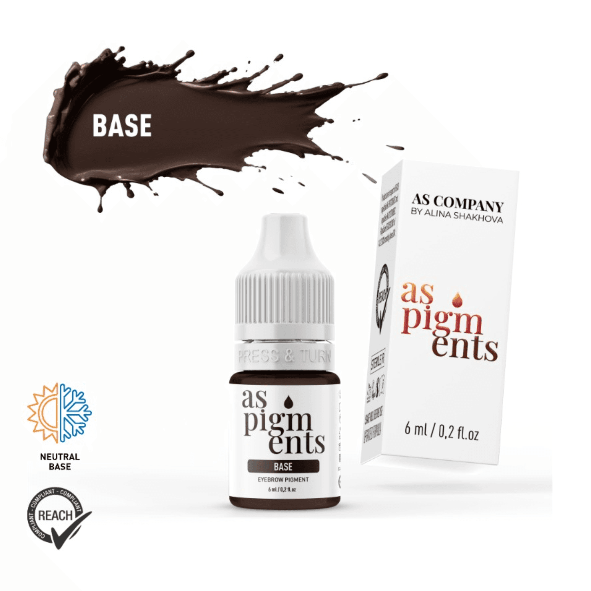 BASE, 6 ml (AS PIGMENTS)