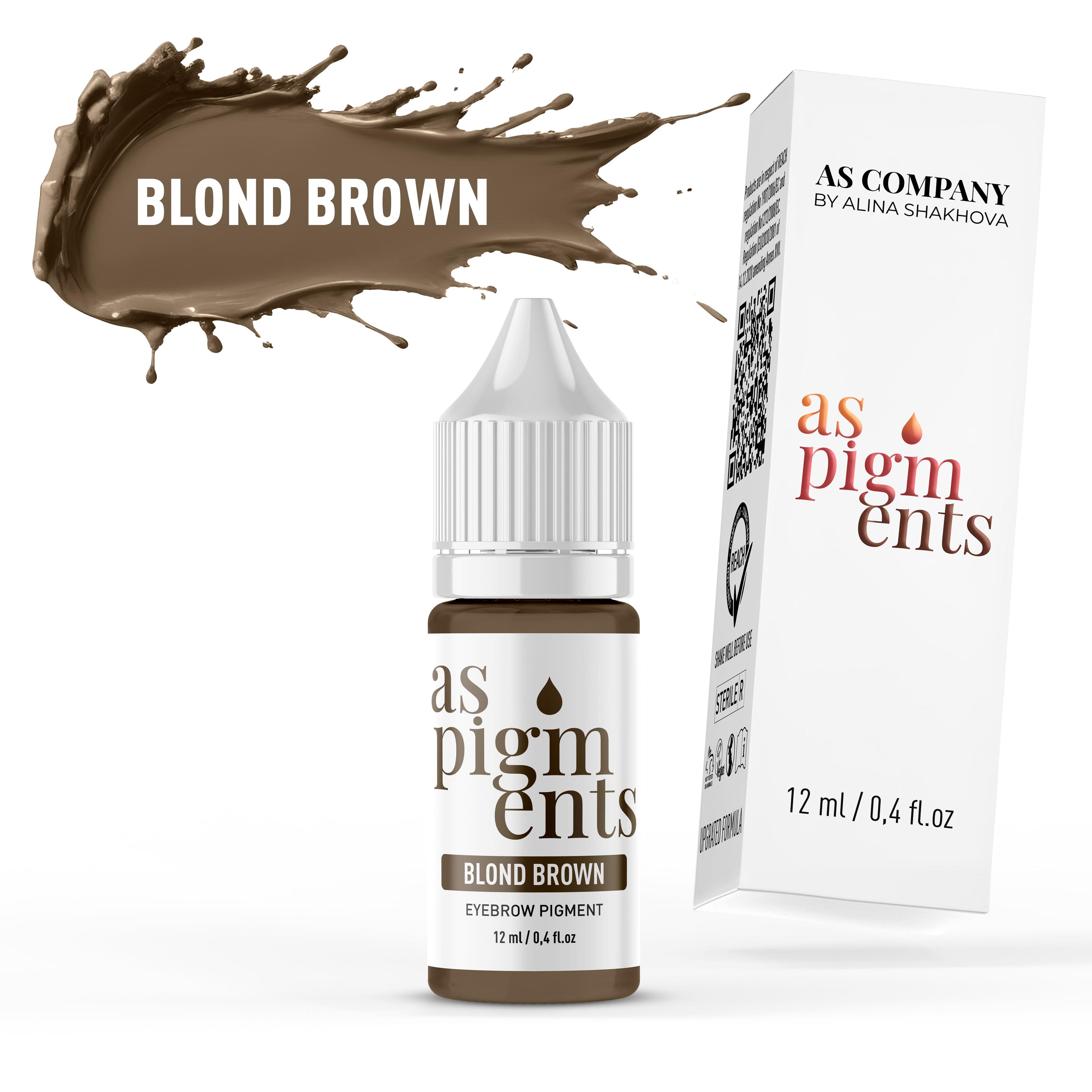 BLOND BROWN, 12 ml (AS PIGMENTS)