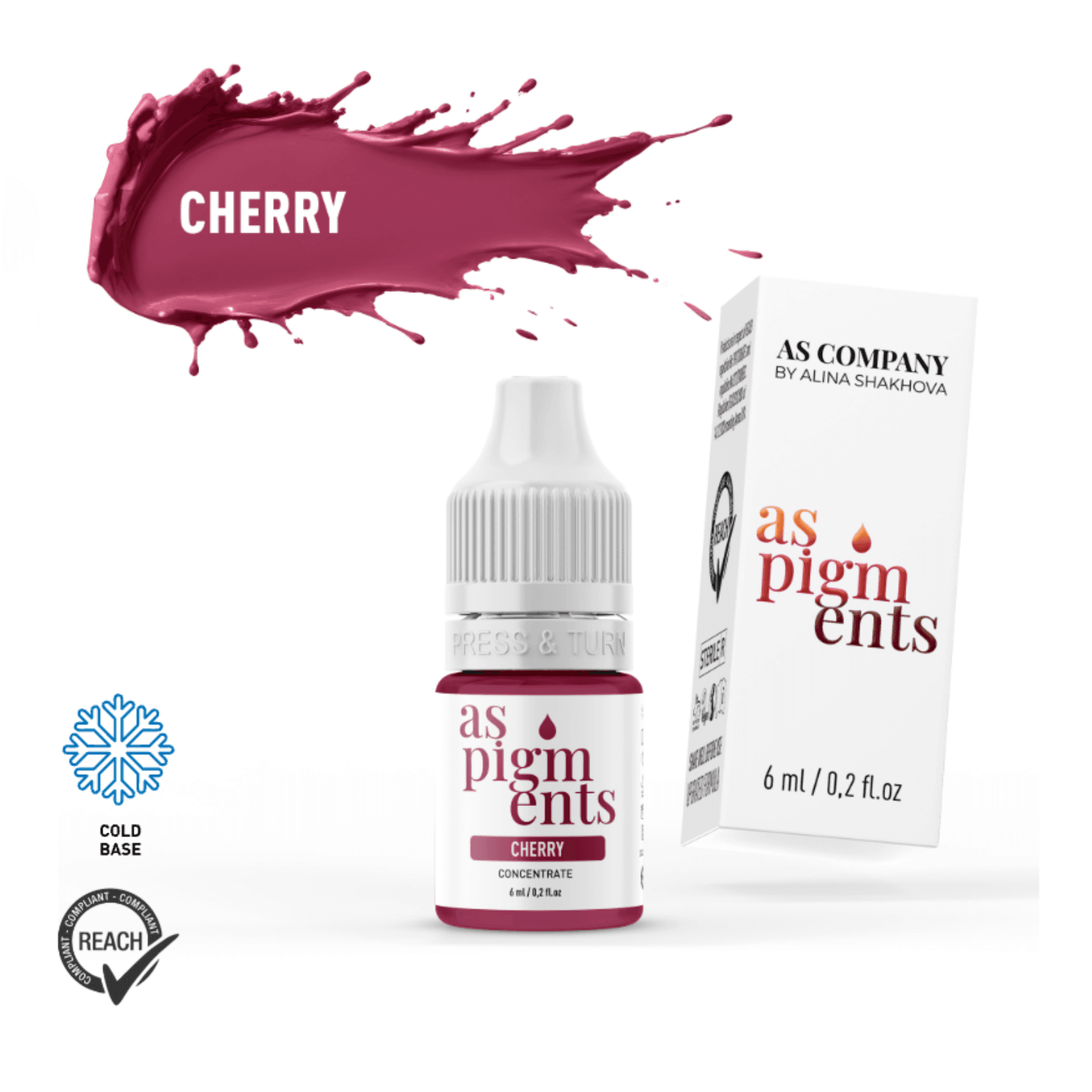 CHERRY, 6 ml (AS PIGMENTS)