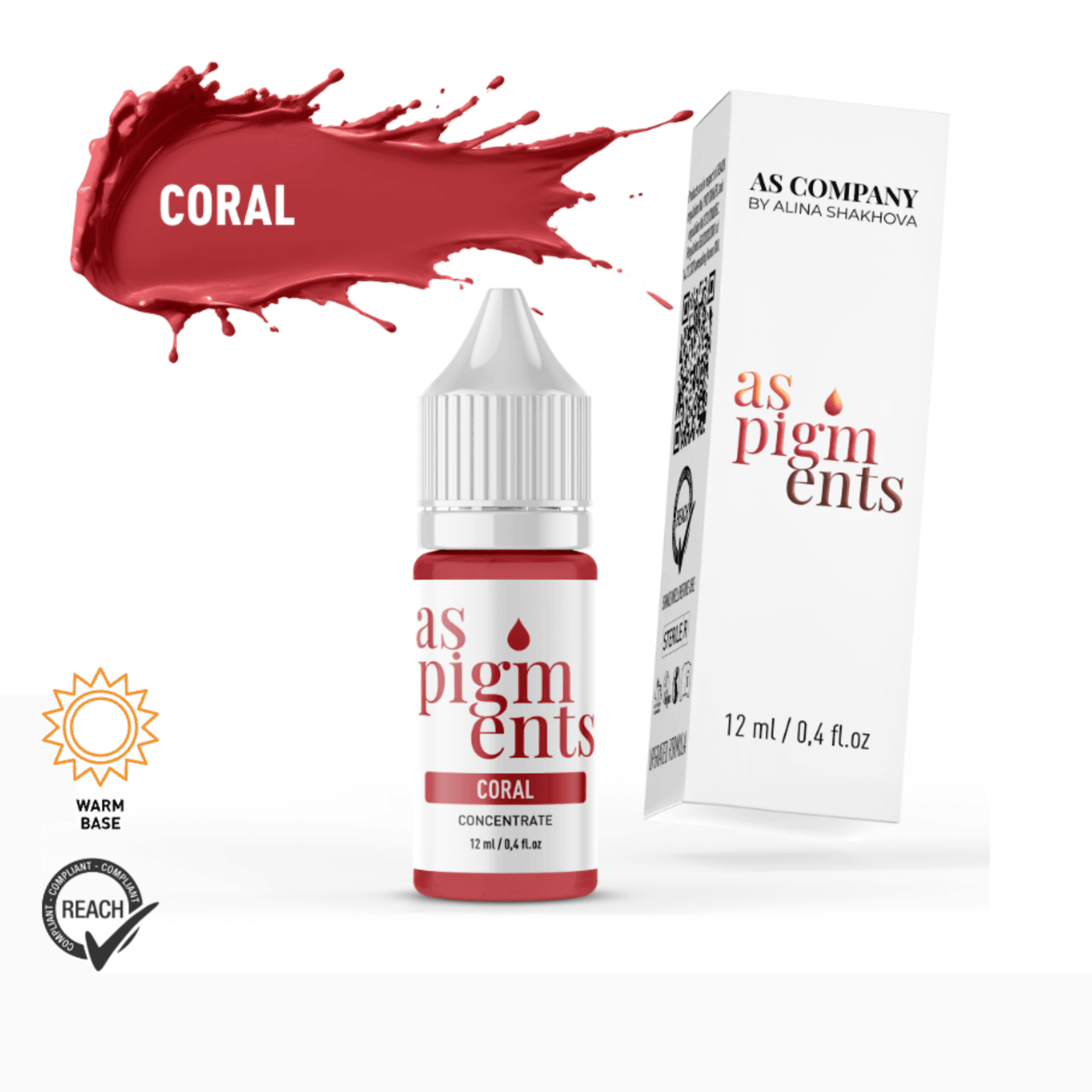 CORAL, 12 ml (AS PIGMENTS)