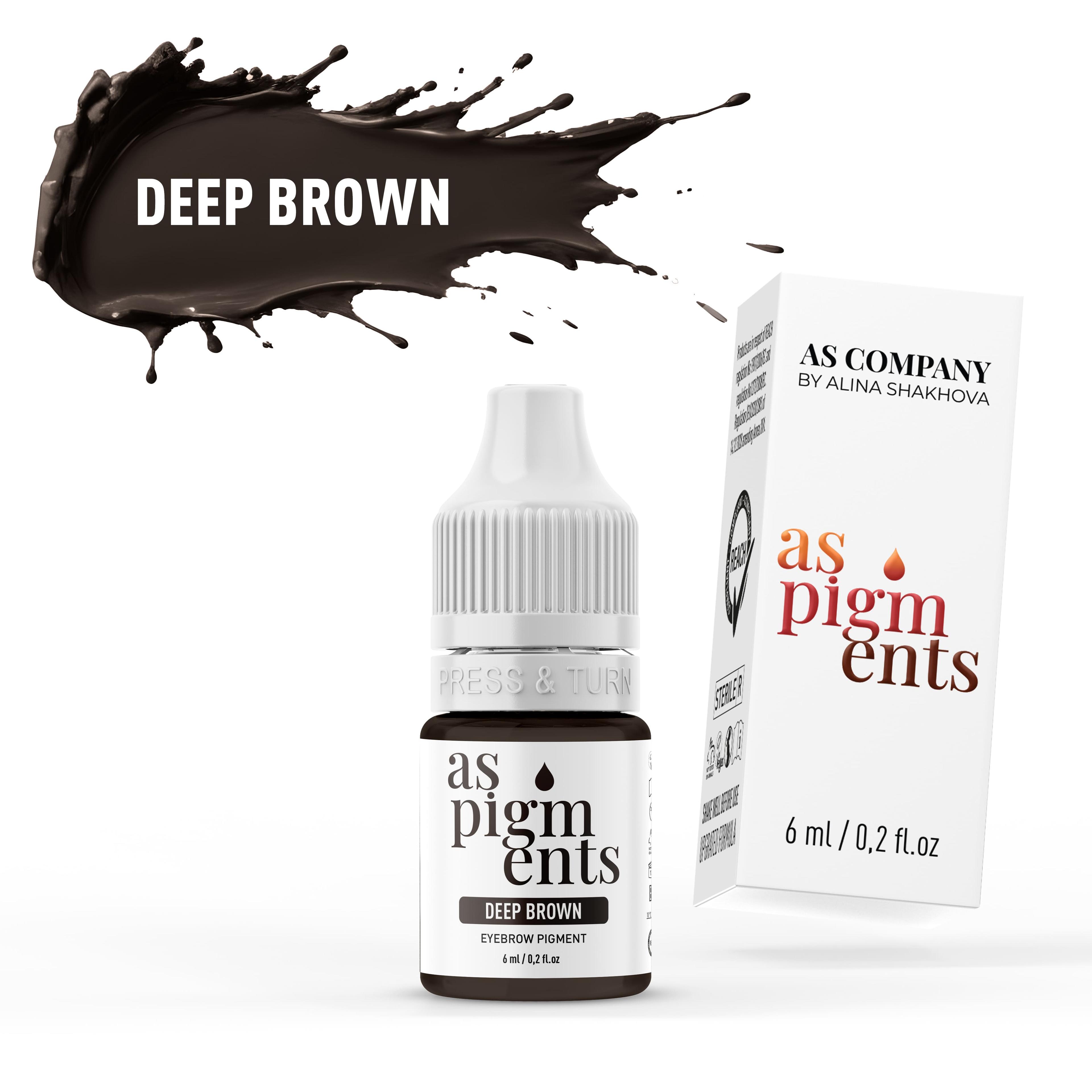 DEEP BROWN, 6 ml (AS PIGMENTS)