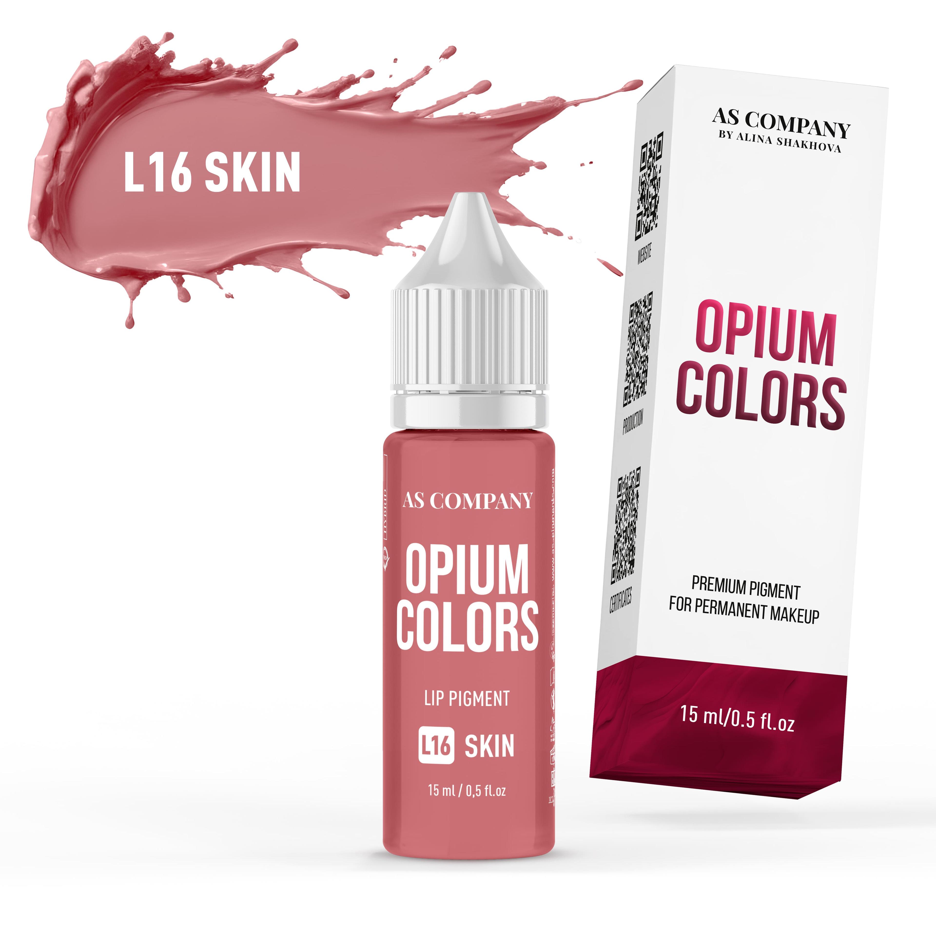 L16 SKIN lip pigment, 15ml (OPIUM COLORS)
